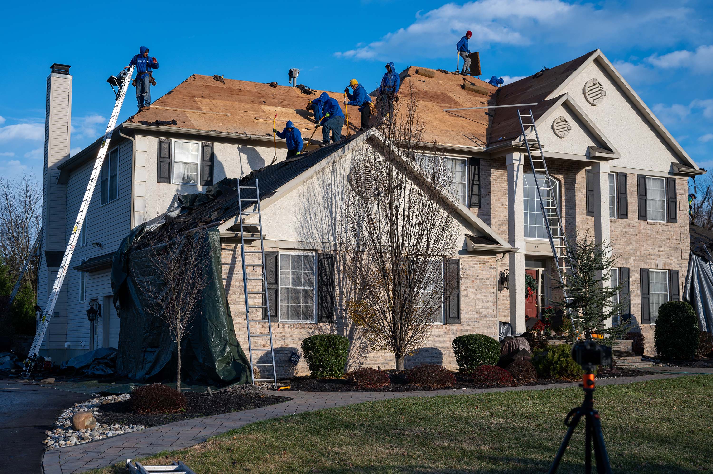 Glenside, PA Roofing repair company - residential roofing contractors in Glenside (large image)