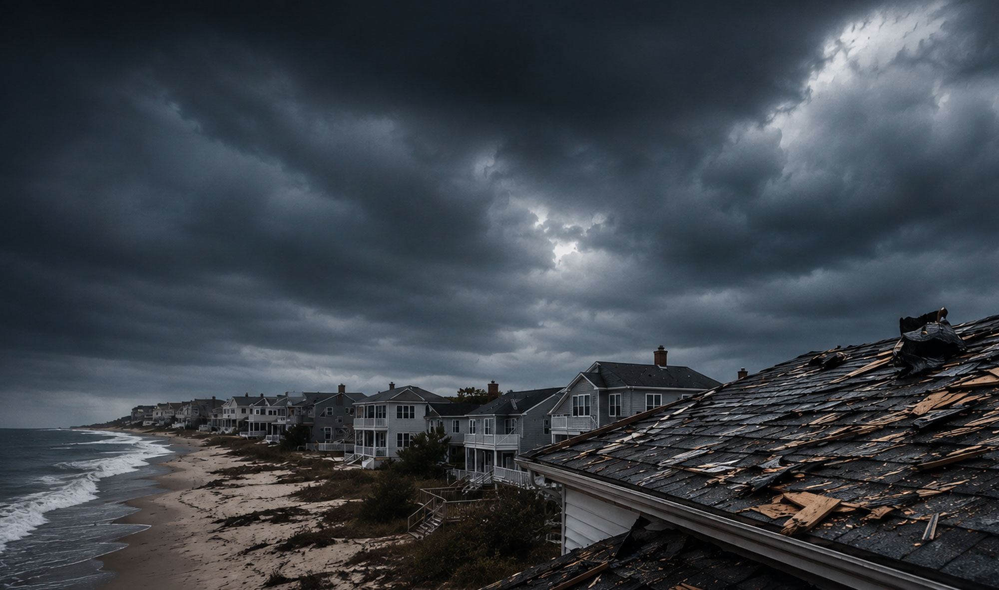 Storm Damage Repair Underway Near LBI, NJ - (medium image)