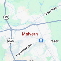 2026-05-26 Hail Storm Damage Repair in progress near Malvern, PA