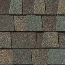 Roof-shingle color  for recent storm damage roof repair